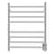 Kingston Brass Templeton Wall Mount Hardwired or Plug-In Towel Warmer, Brushed TWW3624SN - alternate 5